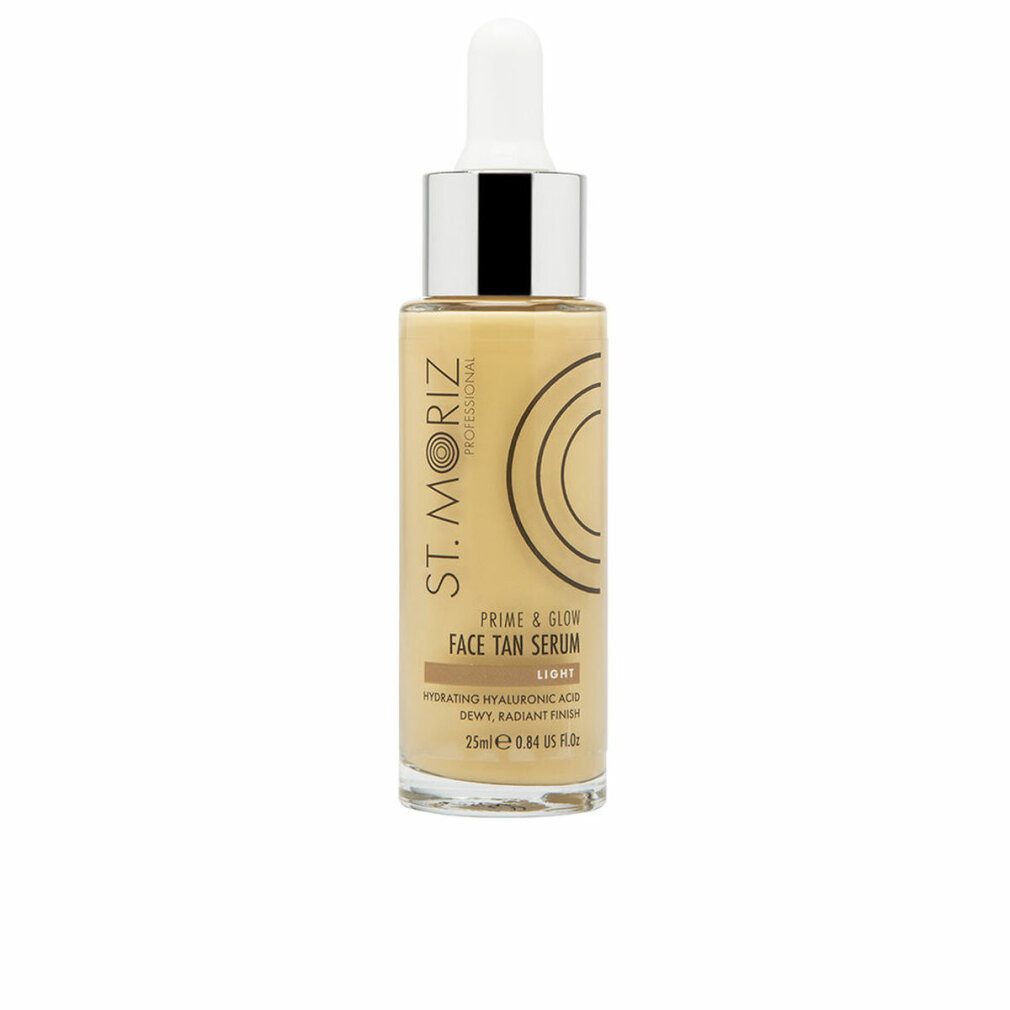 St. Moriz Gesichtswasser Selbstbräuner Serum Gesicht Prime & Glow, leichte Bräune, 25 ml