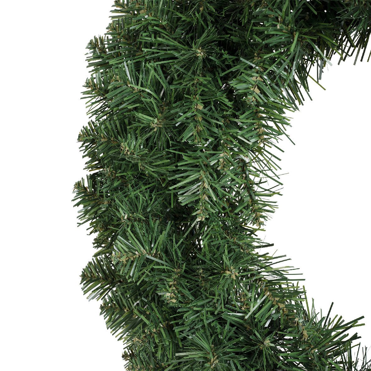 Kaemingk Adventskranz, Tannenkranz 50cm künstlich Indoor & Outdoor grün