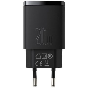 HOCO CCXJ-B01 Smartphone-Ladegerät (3000 mA, EU Netz Lade Stecker Ladegerät Charger USB A C Dual Charge)