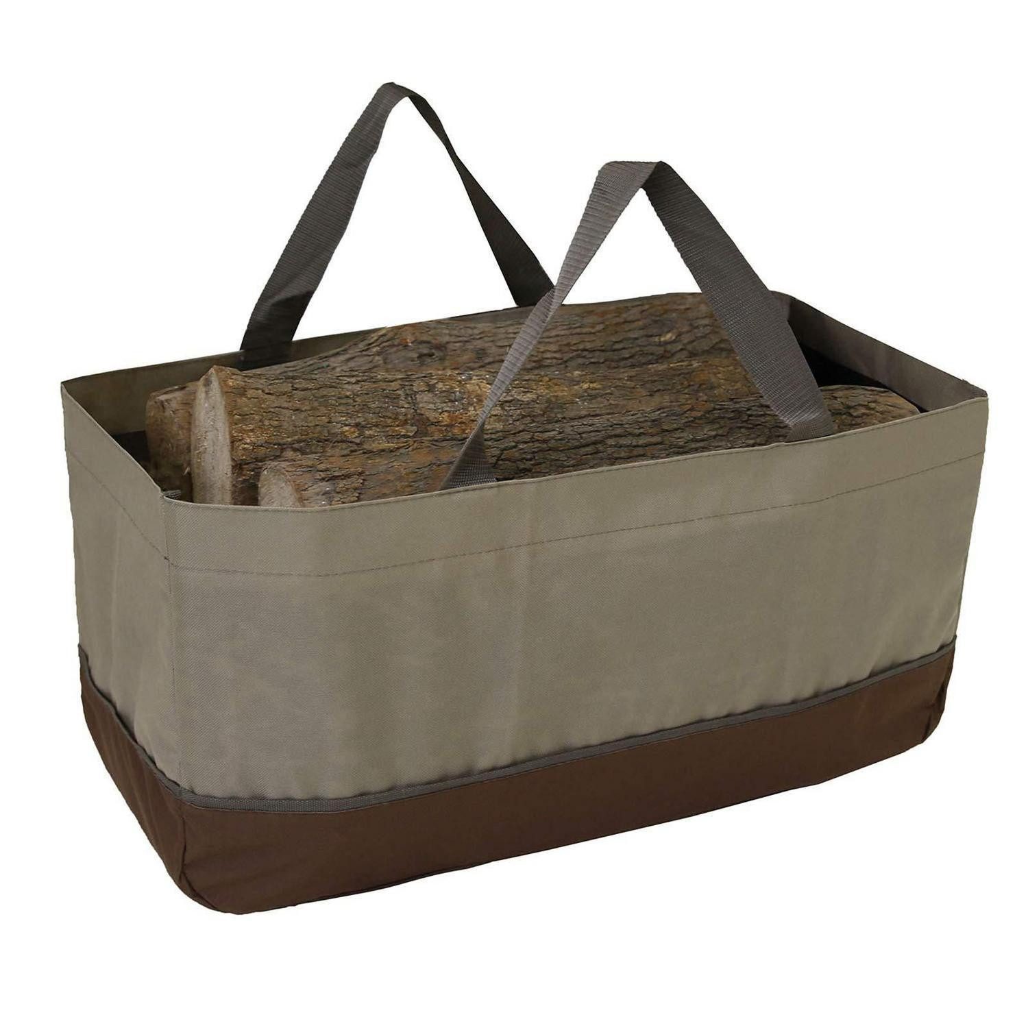 LuxusKollektion Holztragetasche Holztragetasche robust faltbar Oxford 600D