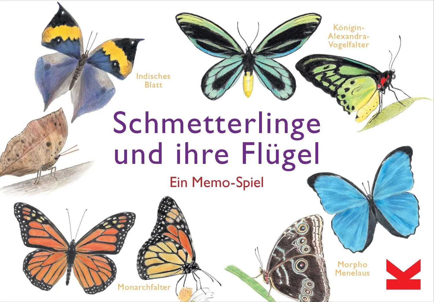 Laurence King Spiel Schmetterlinge und ihre Flügel