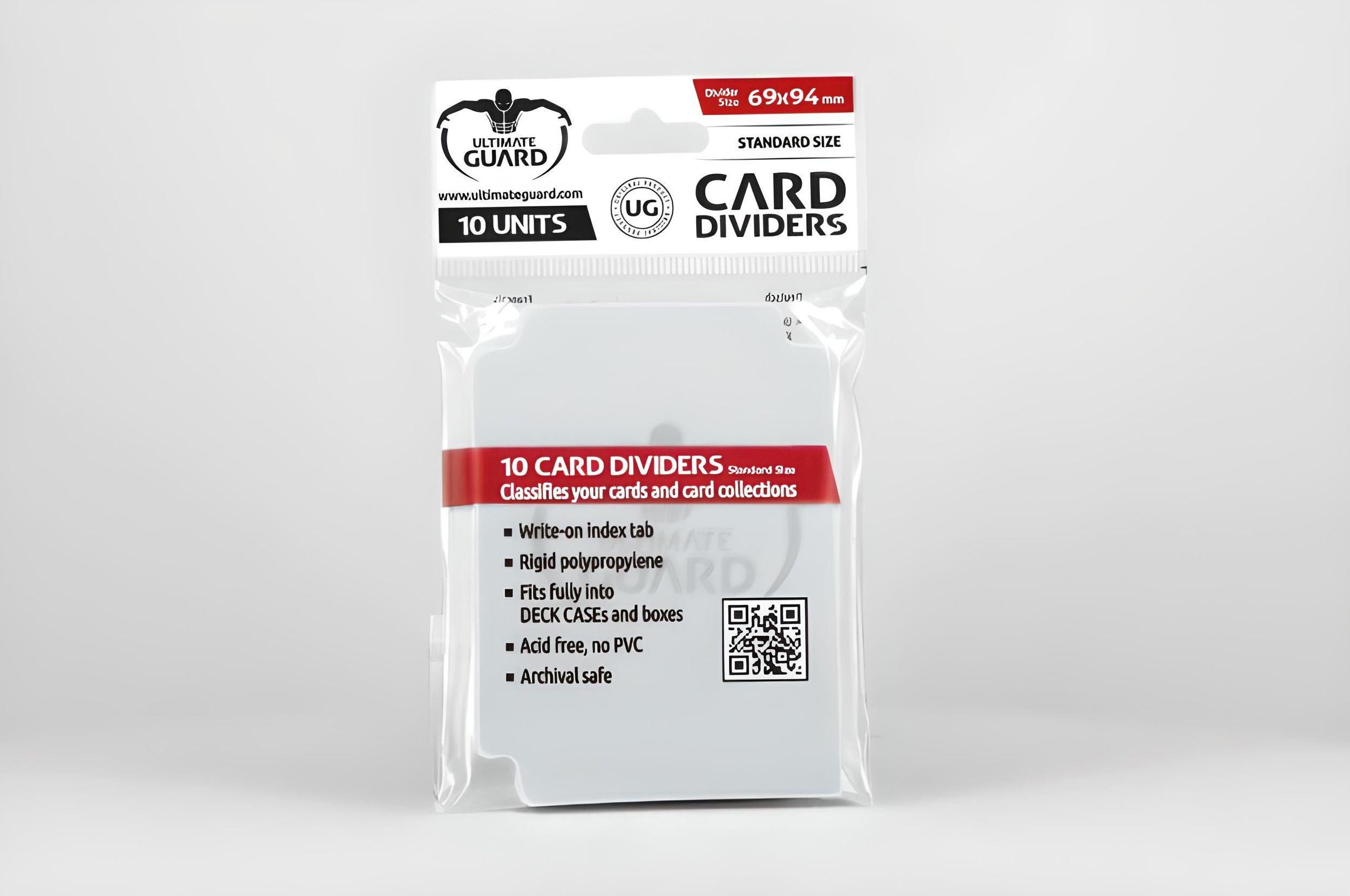 heo Sammelkarte Ultimate Guard Card Divider Standard Size Clear (10)