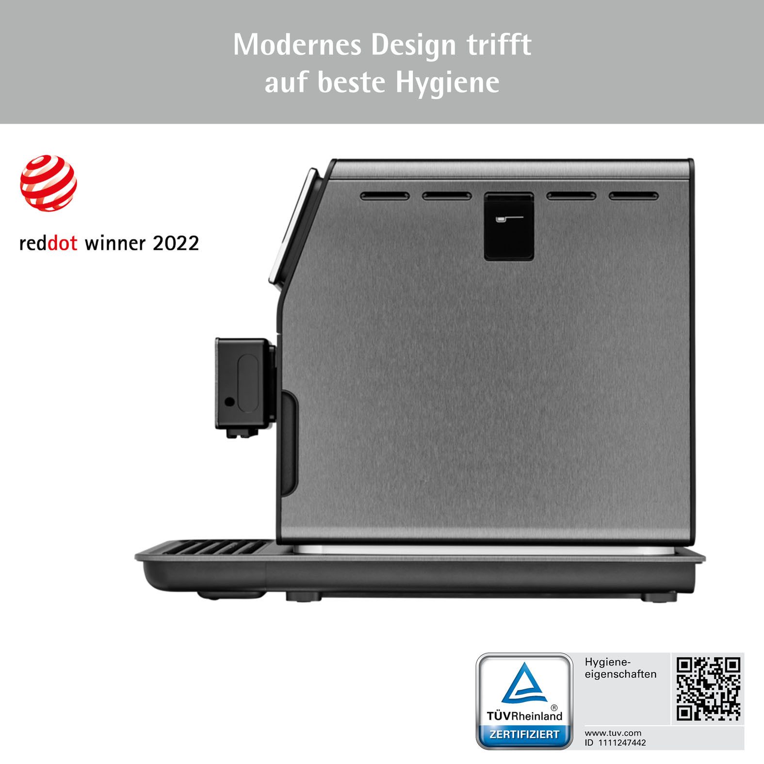 WMF Kaffeevollautomat Perfection 890L CP855815, intuitive Benutzeroberfläche, perfekter Milchschaum, selbstreinigend