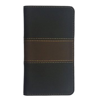 K-S-Trade Handyhülle für Motorola Moto G22, Handyhülle + Kopfhörer Schutzhülle Walletcase Bookstyle Tasche
