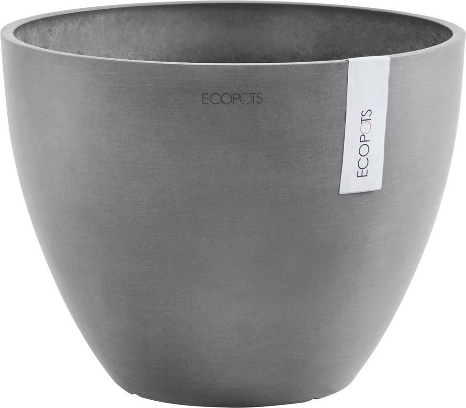 ECOPOTS Blumentopf ANTWERP Grey, BxTxH: 30x30x25,5 cm