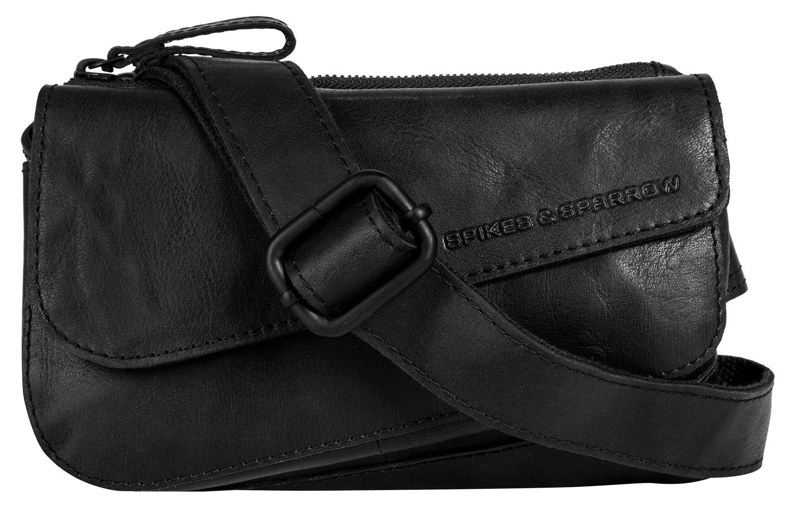 Spikes & Sparrow Gürteltasche, echt Leder