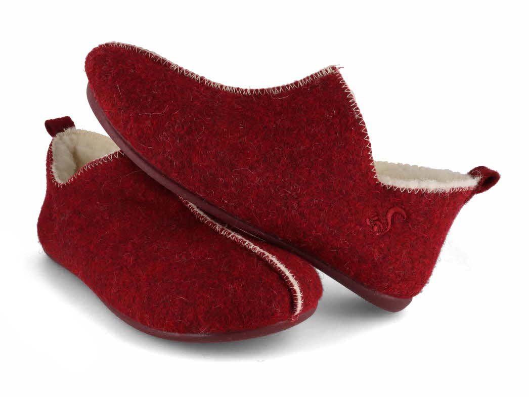 thies Love Slipper Hausschuh reine Wolle
