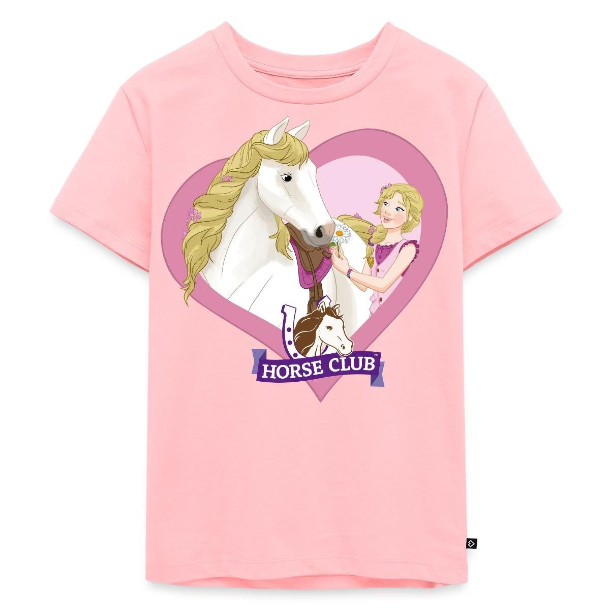 Spreadshirt T-Shirt Schleich Horse Club Sofia & Blossom Herzmotiv Kinder Premium T-Shirt (1-tlg)