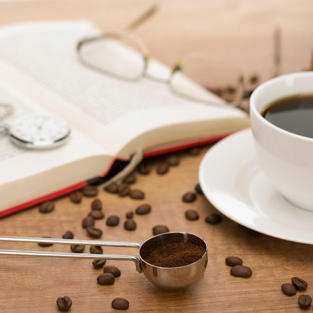 WESTMARK Kaffeelöffel für 8 Gramm Kaffeepulver, Langer Griff: 19,1 cm, Dosierlöffel – Bild 5 von 5