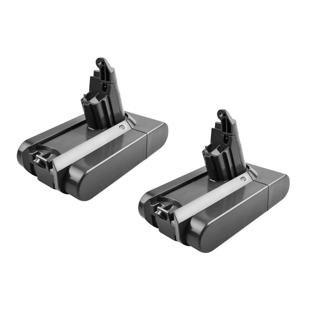 Trade-Shop 2x Akku passend für Dyson DC58 DC59 DC61 DC62 DC72 DC74 V6 SV03 SV05 Staubsauger-Akku Li-Ion 2000 mAh (21,6 V)