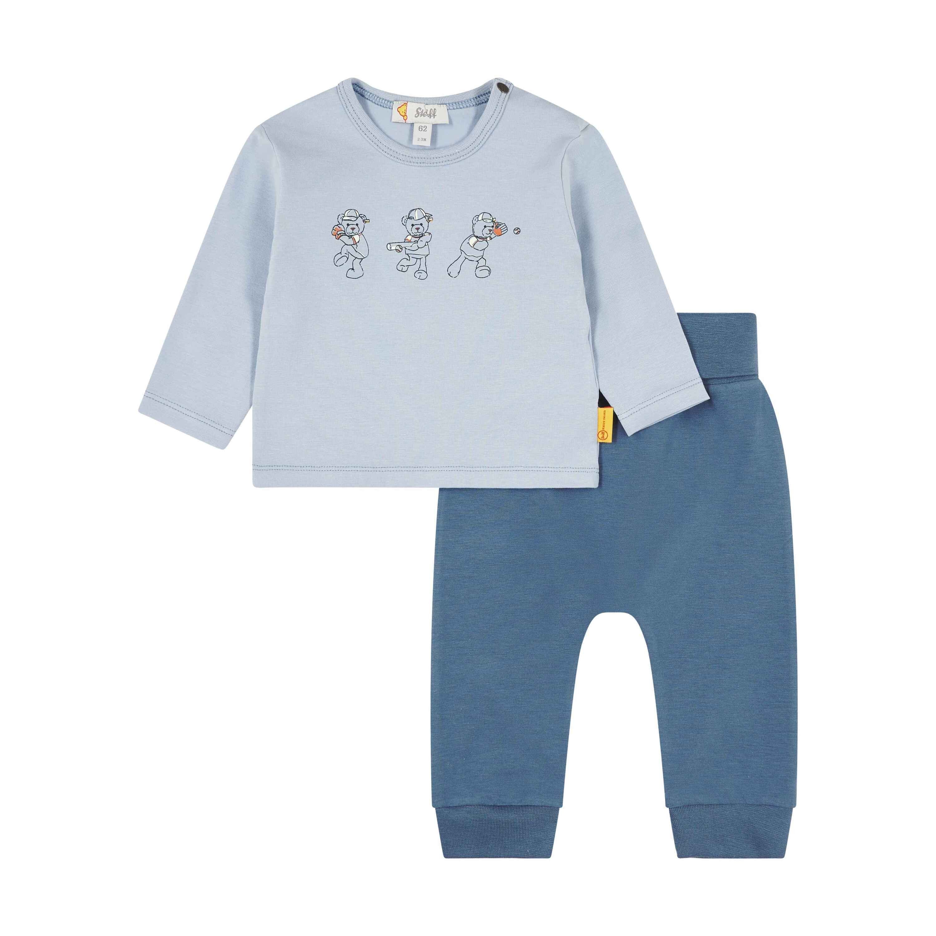 Steiff Langarmshirt Set Hose + T-Shirt langarm Catcher