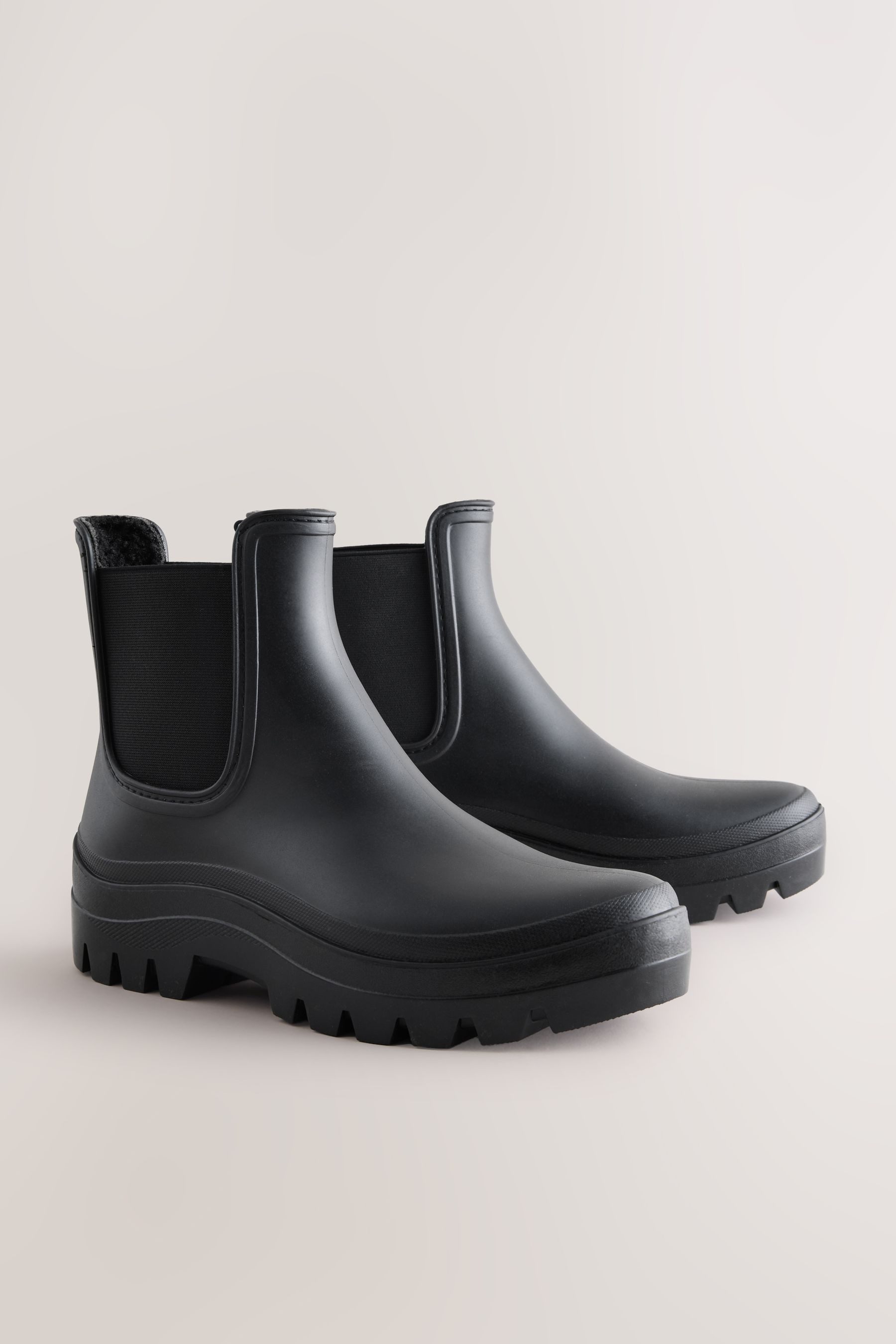 Next Chelsea-Gummistiefel mit Kunstfellfutter Gummistiefel (1-tlg) günstig online kaufen