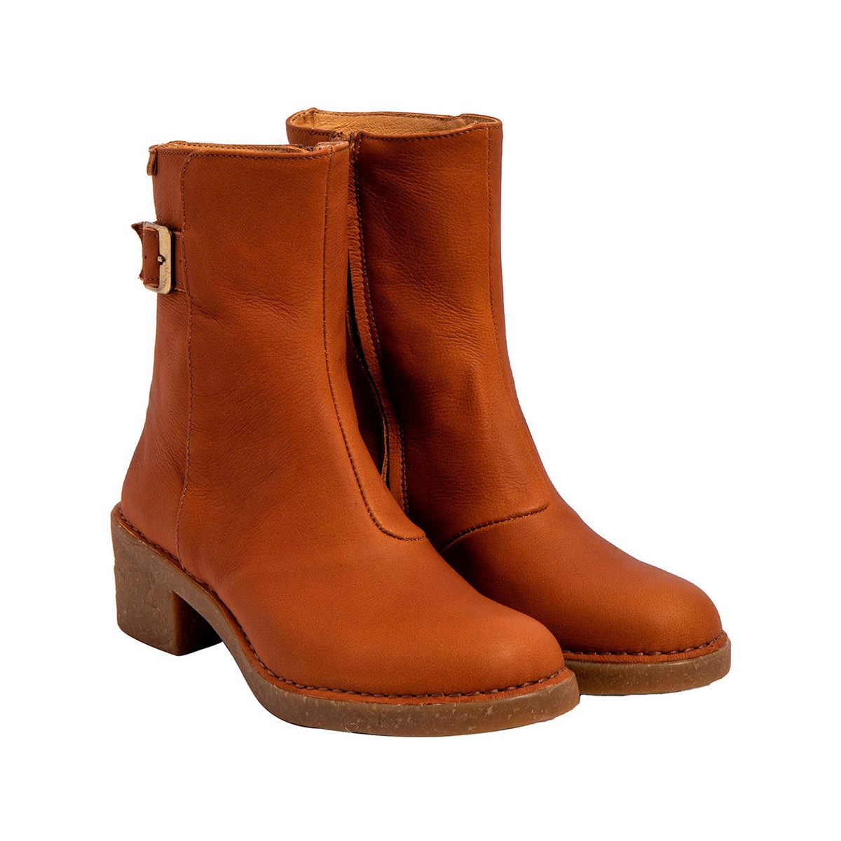El Naturalista Stiefeletten für Damen in braun Schnürstiefelette (1-tlg)