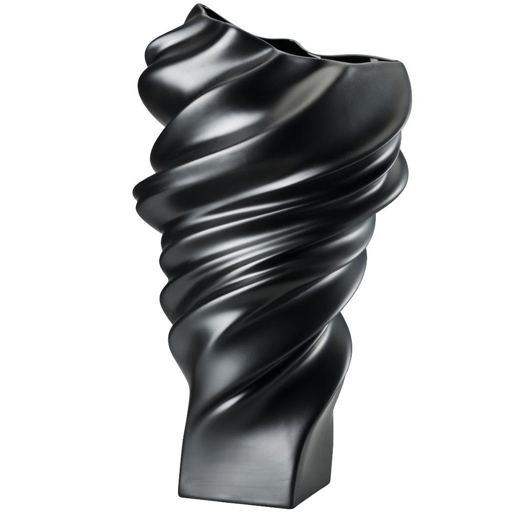Rosenthal Dekovase Vase Squall Schwarz matt (Mittel)