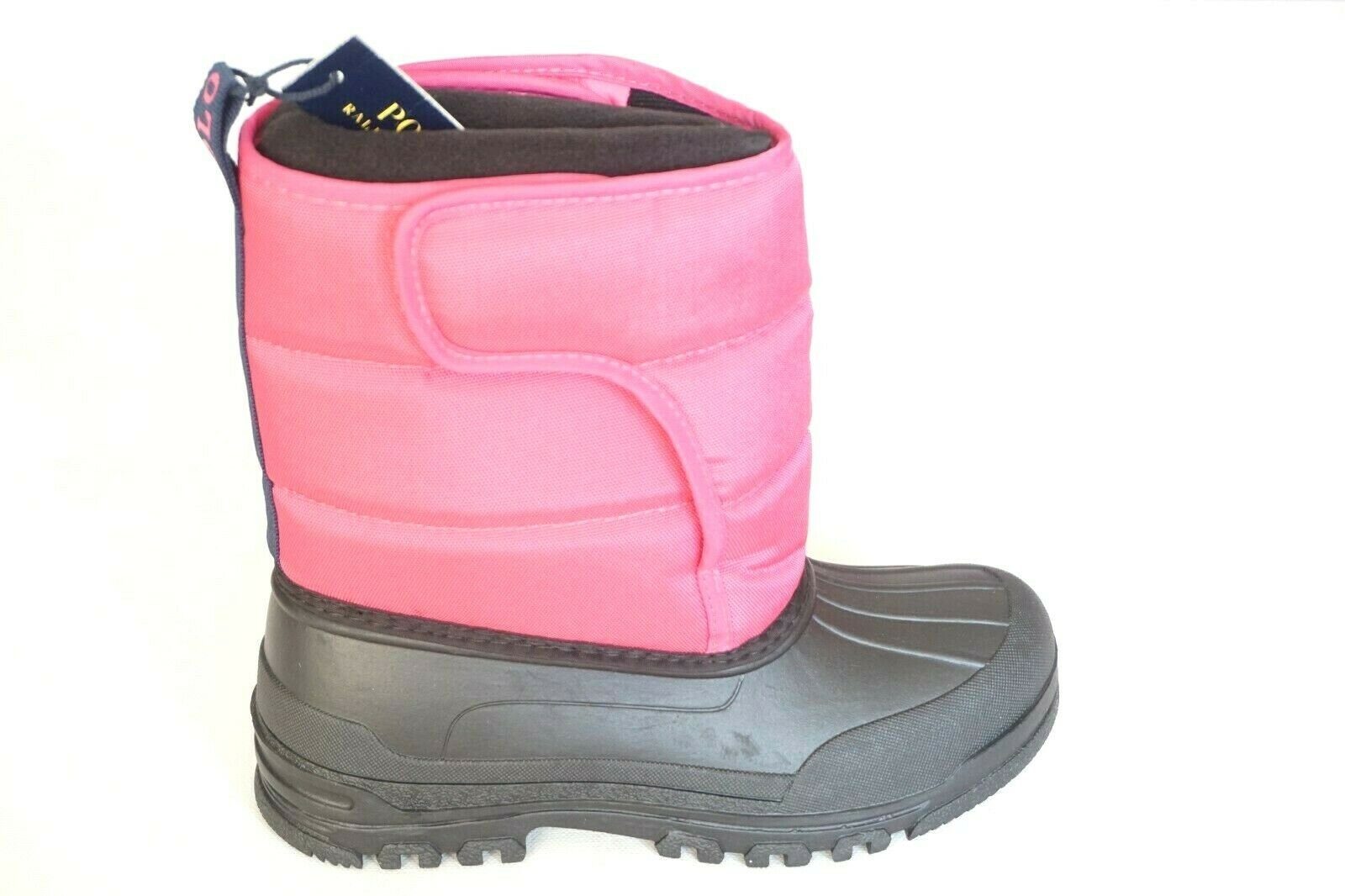 Ralph Lauren Kinder Stiefel, Polo Ralph Lauren Hamilten EZ II Baja Pink/Navy. Winterstiefel