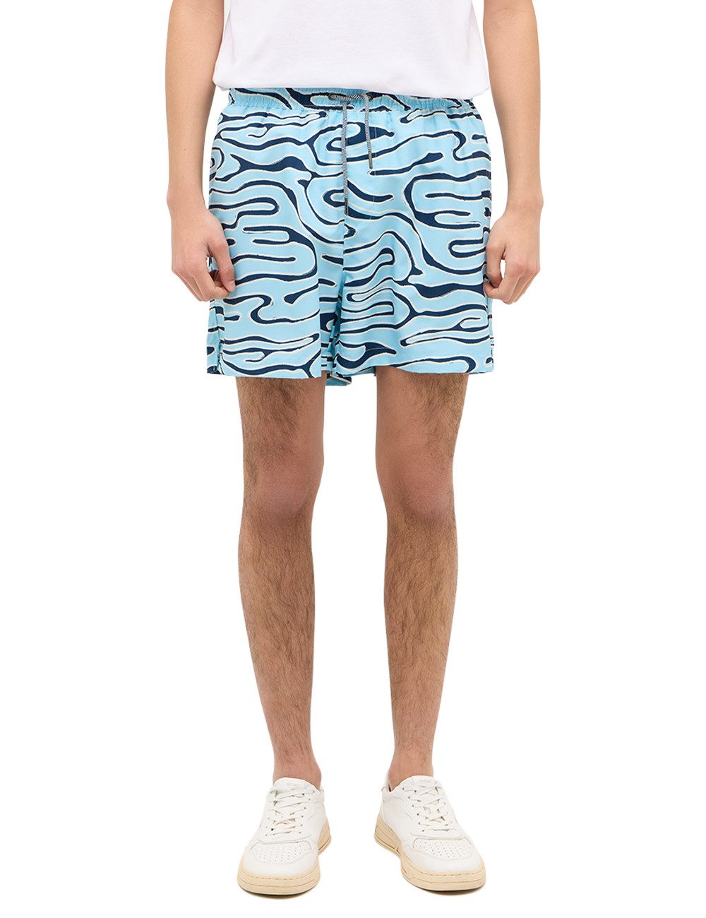MUSTANG Shorts Style Oceanside bedruckt mit günstig online kaufen