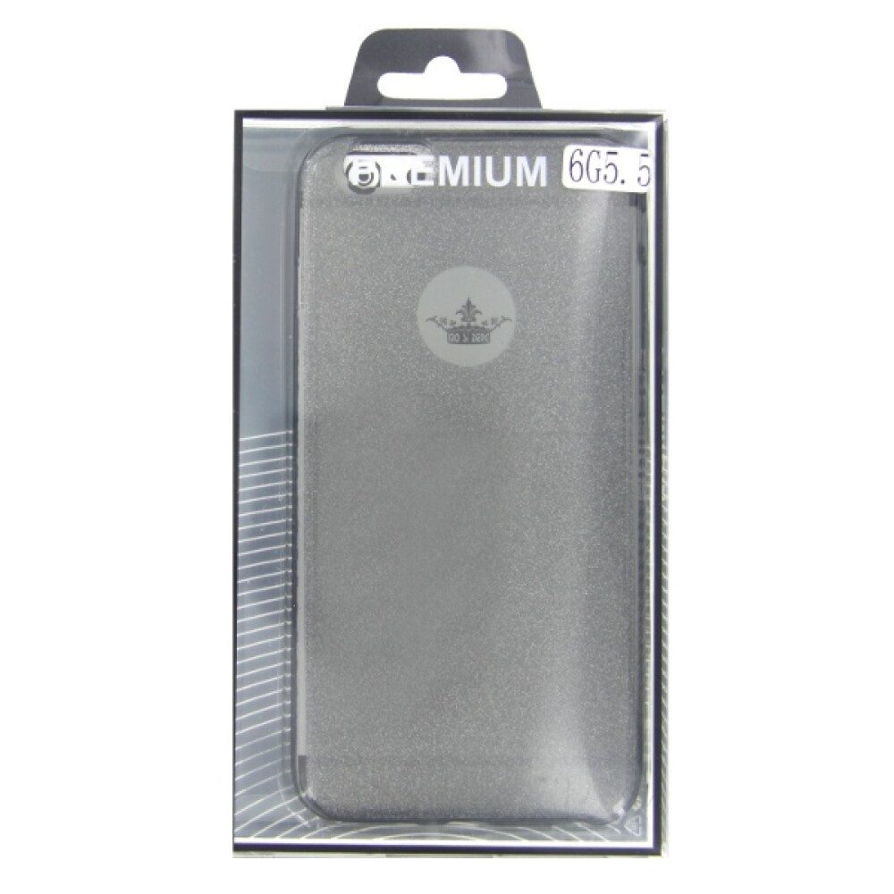Handytasche TPU Handyhülle für iPhone 6 6s Plus Schwarz Tasche Schutz (Bumper)