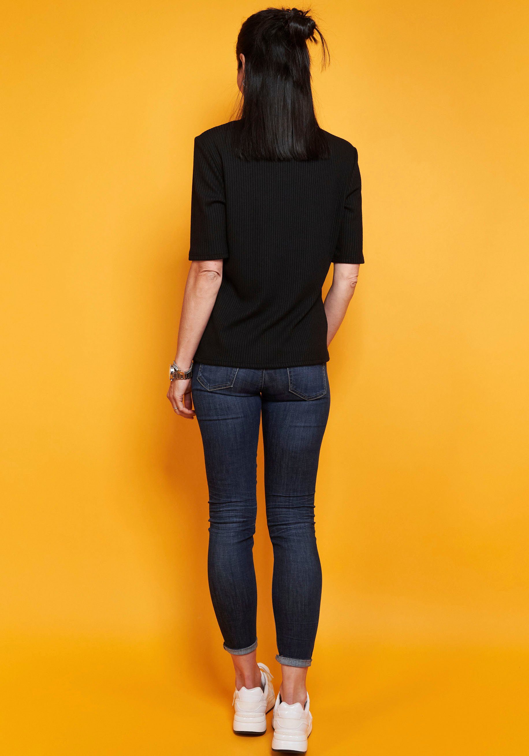 Seidel Moden Rollkragenshirt mit gerippter Struktur, MADE IN GERMANY günstig online kaufen