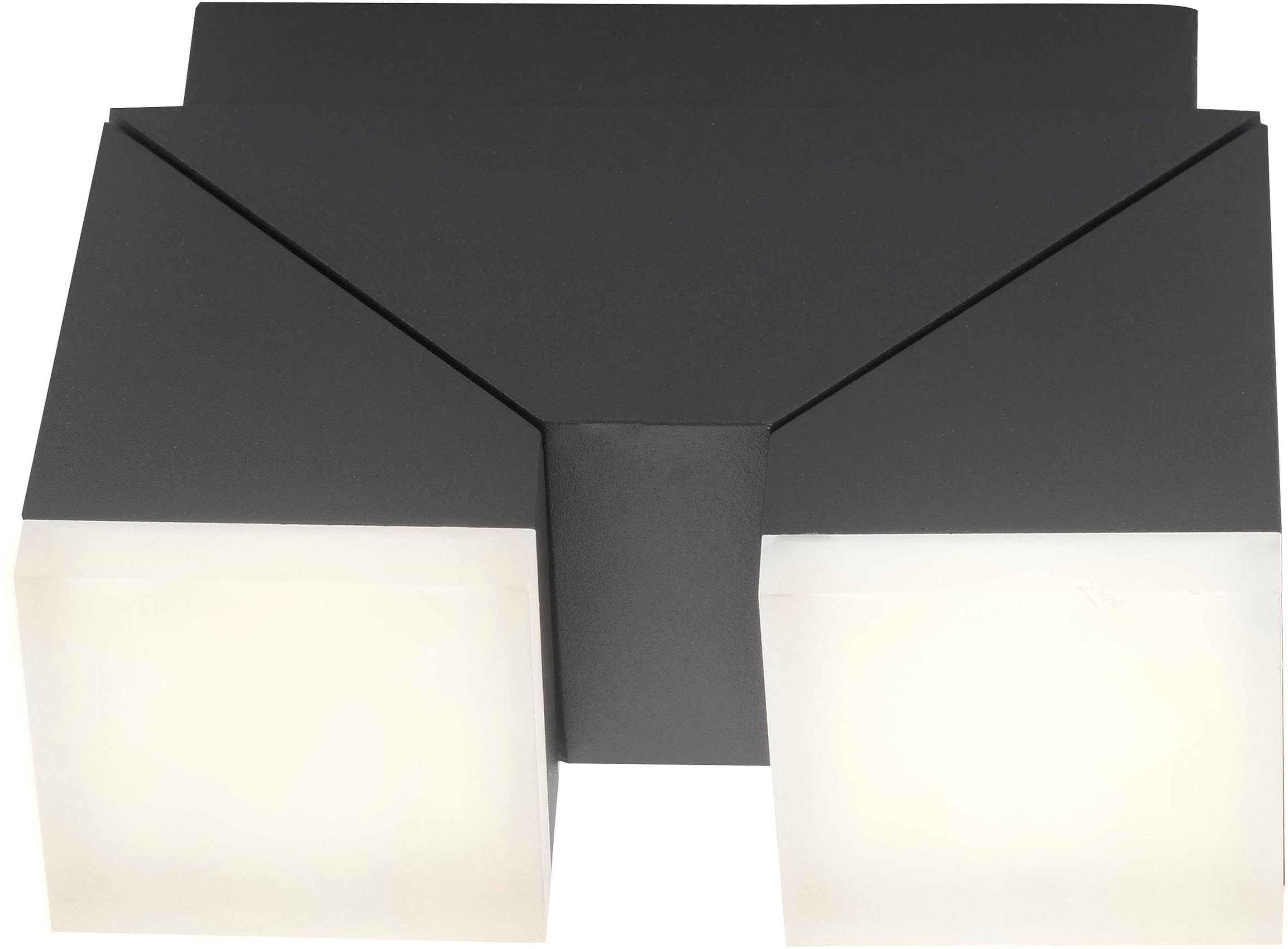 Paul Neuhaus LED Außen-Wandleuchte Außen- Für und Ryan, Schutzart Innenbereich integriert, fest LED Warmweiß, IP