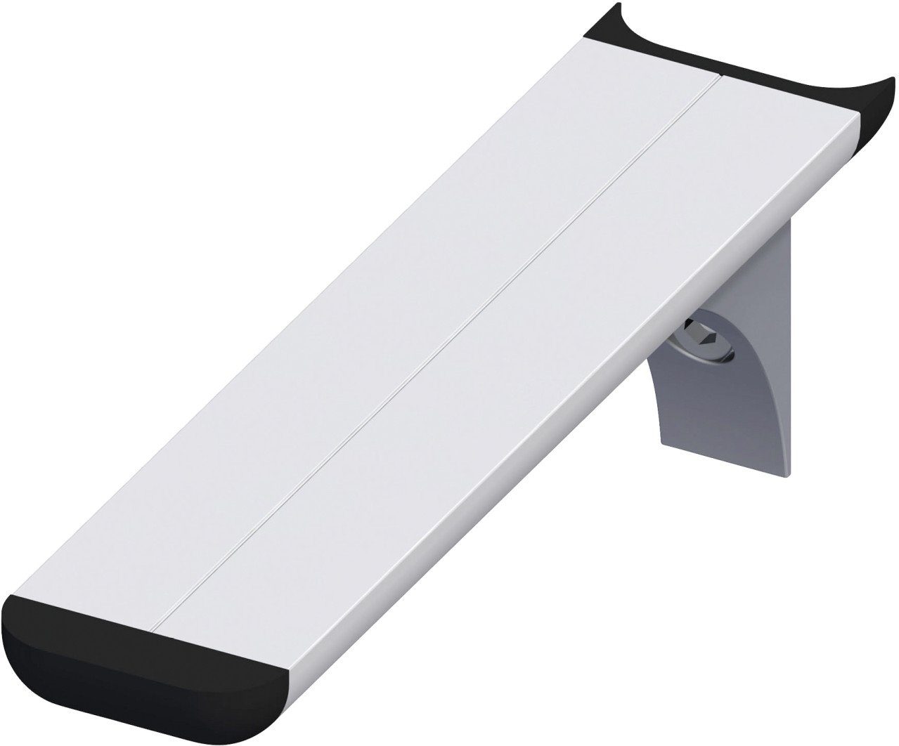 Wandregalhalter coaxis®-Regalträger 250 mm 250 x 51 mm Aluminium