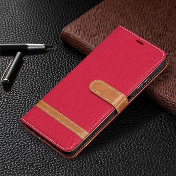 König Design Handyhülle Samsung Galaxy A22 5G, Schutzhülle Schutztasche Case Cover Etuis Wallet Klapptasche Bookstyle