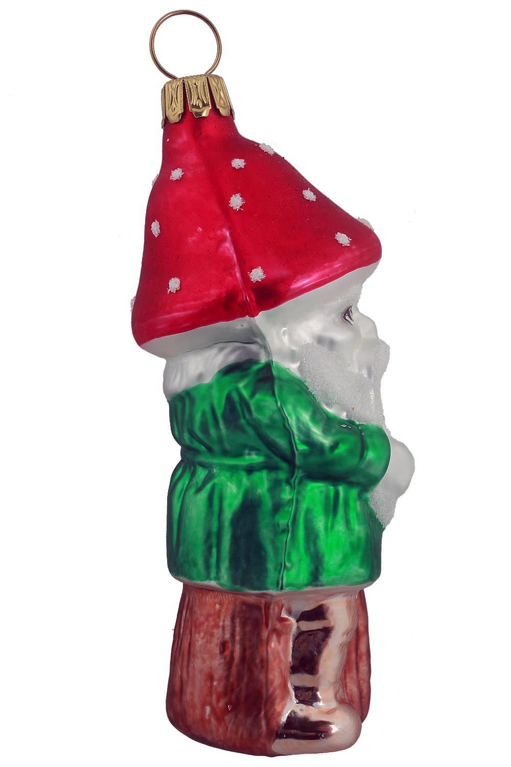 Christbaumschmuck Hamburger mundgeblasen handdekoriert Weihnachtskontor Dekohänger - - Pilzwichtel,