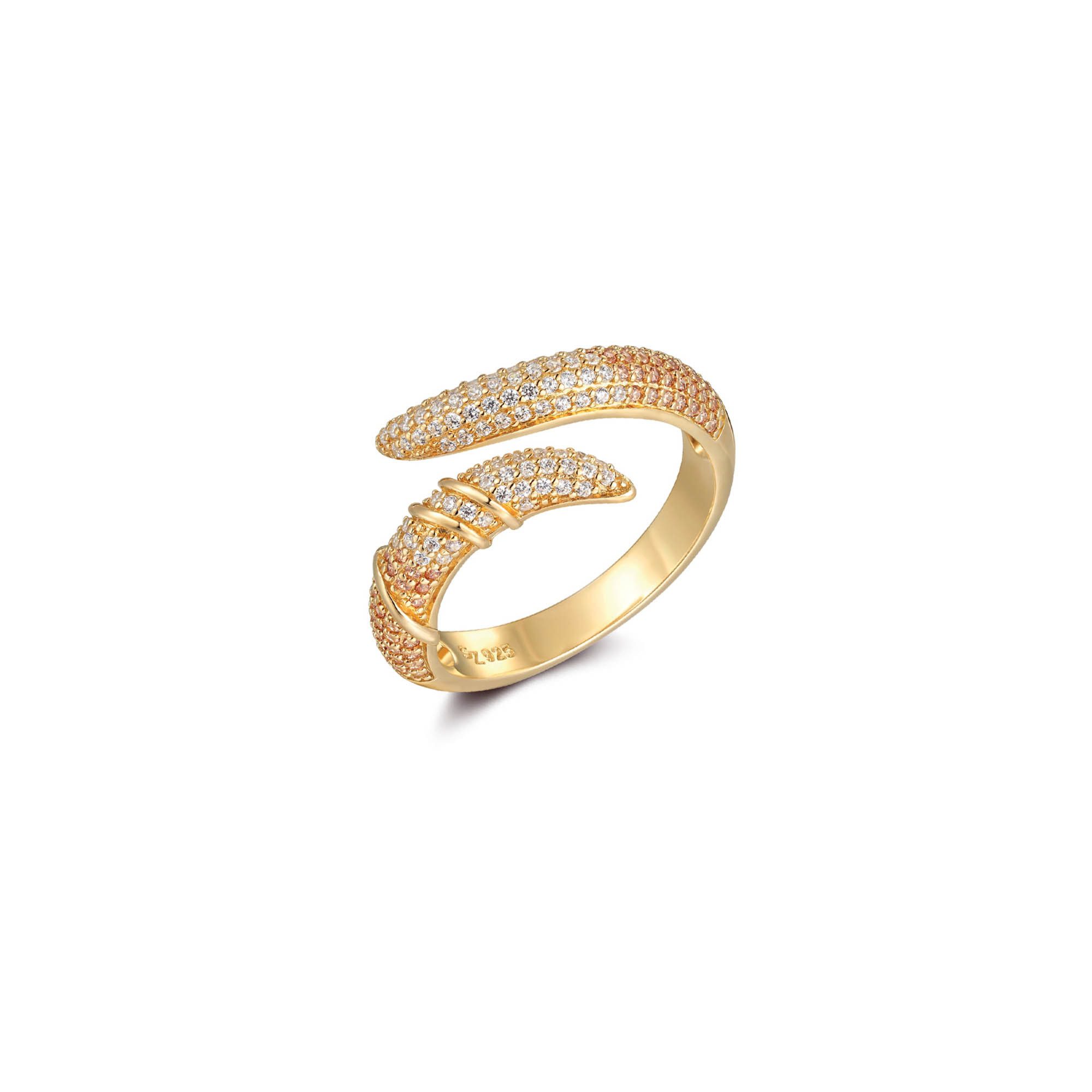 Silberring Shine Elfenbein Ring