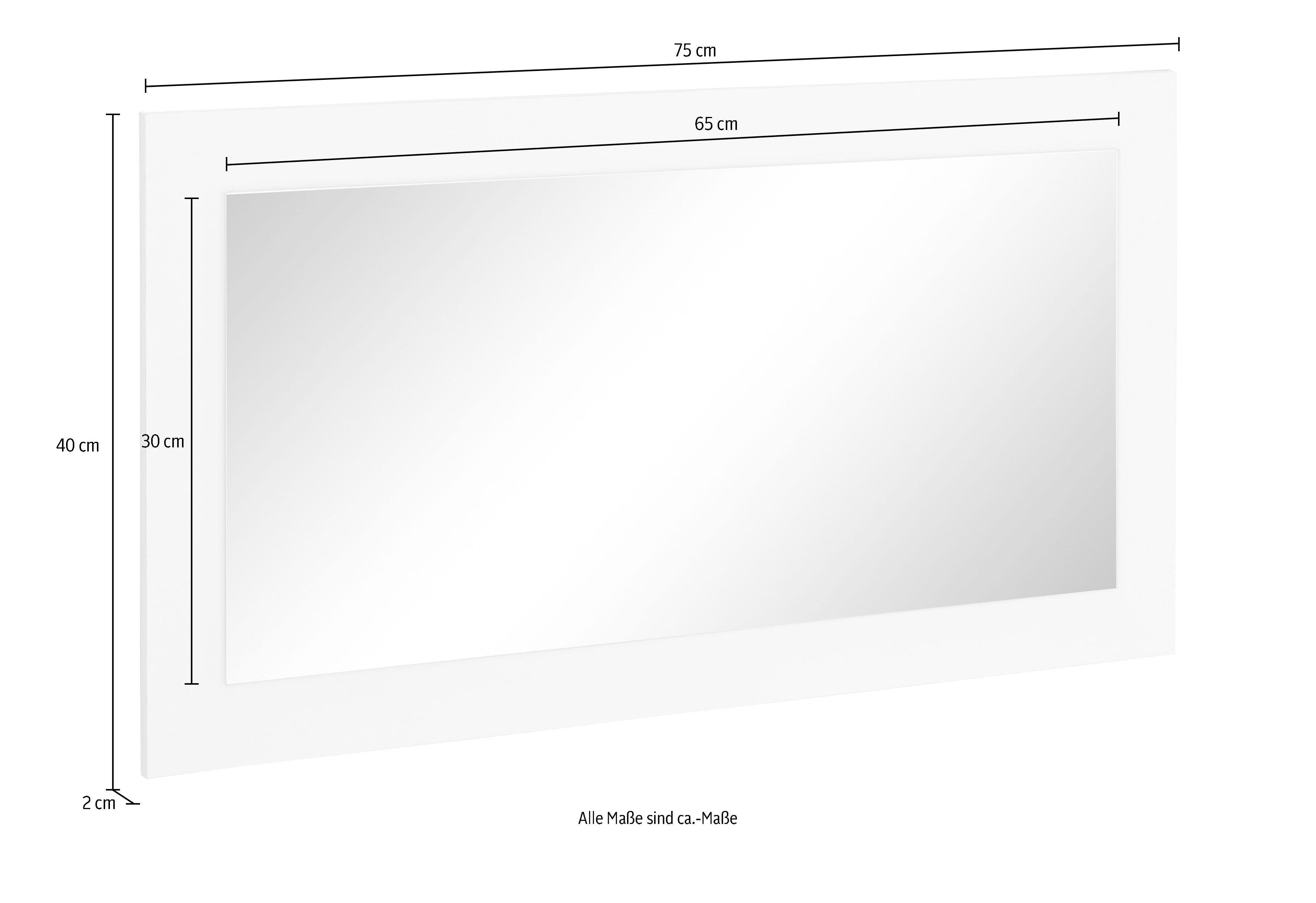 borchardt Möbel Spiegel Vaasa, mit Rahmen