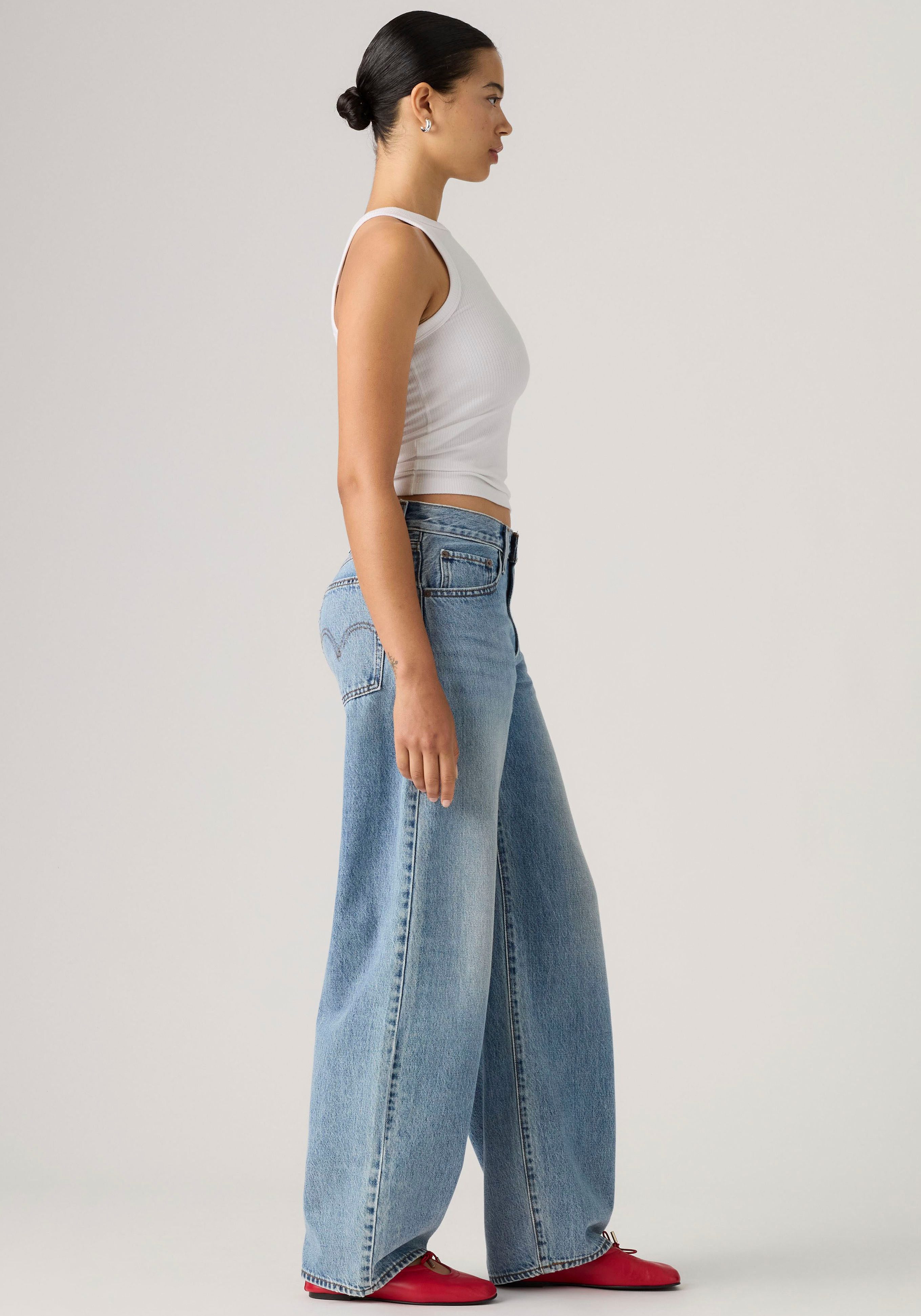 Levi's® 5-Pocket-Jeans MIDDY BALLOON mit weitem Bein