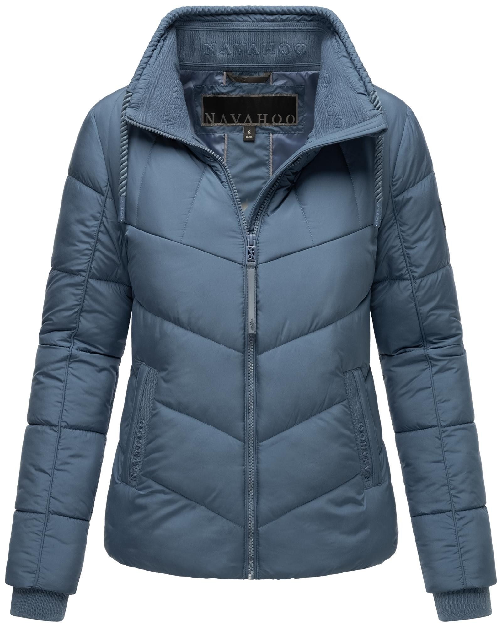 Navahoo Steppjacke Liebesfee 14 gesteppte Damen Übergangsjacke mit wattiertem Stehkragen