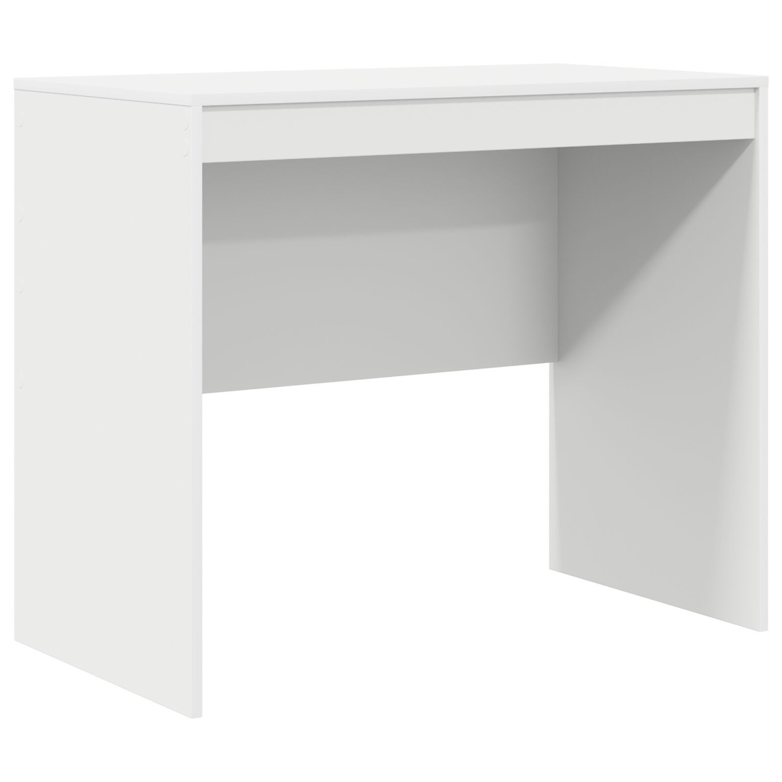 vidaXL Schreibtisch 90 x 50 x 76 cm Computertisch Weiß Spanplatte 90x50x76 cm Robust