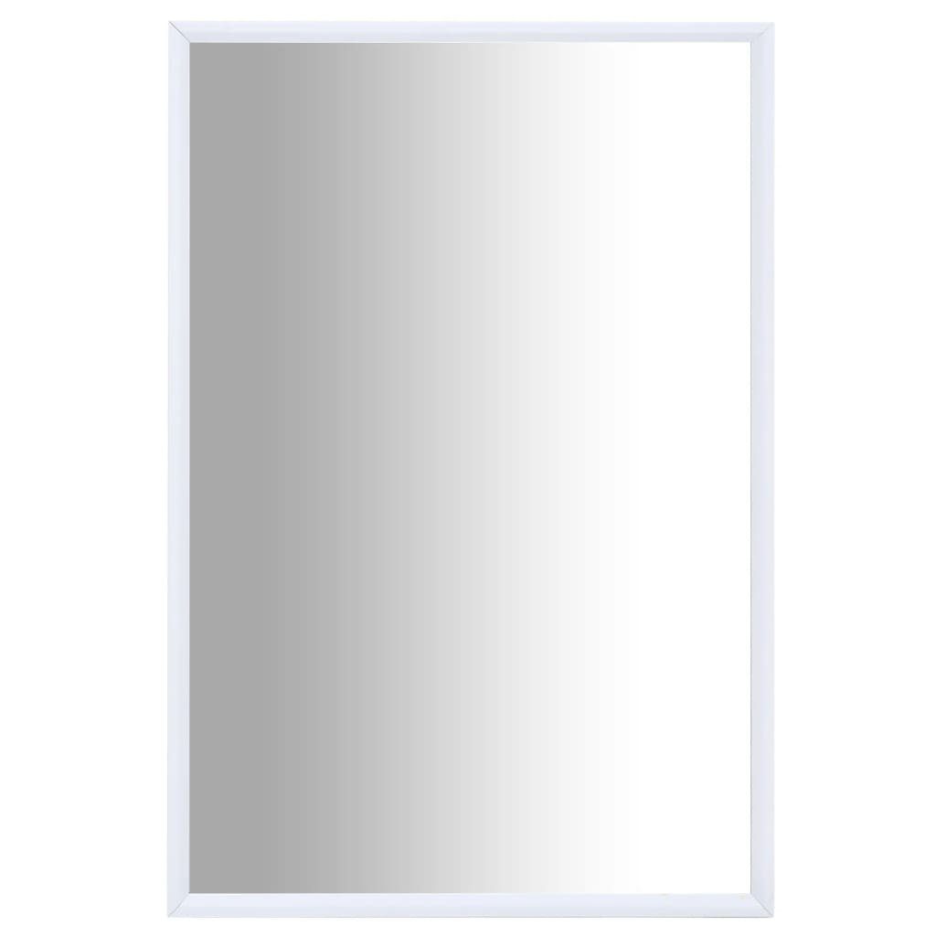 vidaXL Spiegel Spiegel Weiß 60x40 cm (1-St) Weiß | Weiß