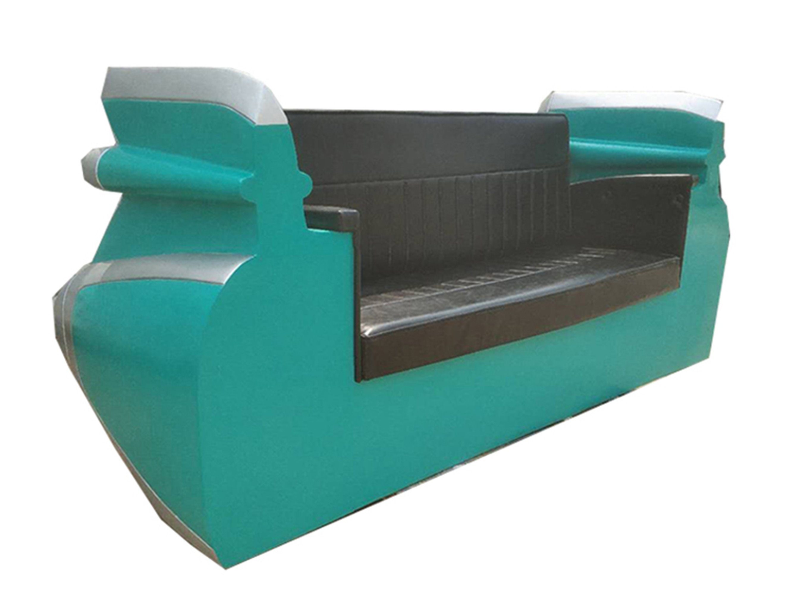 JVmoebel Sofa, Cadillac Car Autosofa Diner Sofa Couch Auto Möbel Einrichtung Blau