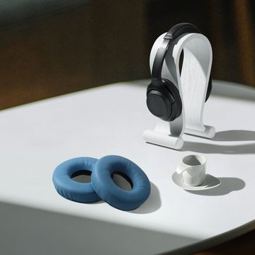 kwmobile 2x Ohr Polster für Sony WH-CH520 Ohrpolster (Ohrpolster Kopfhörer - Kunstleder Polster für Over Ear Headphones)