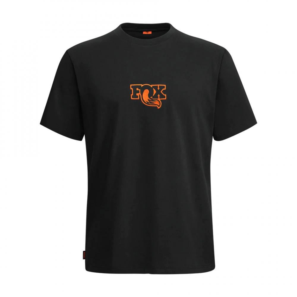 Fox Funktionsshirt FOX Logo T-Shirt schwarz - T-Shirt Unisex S