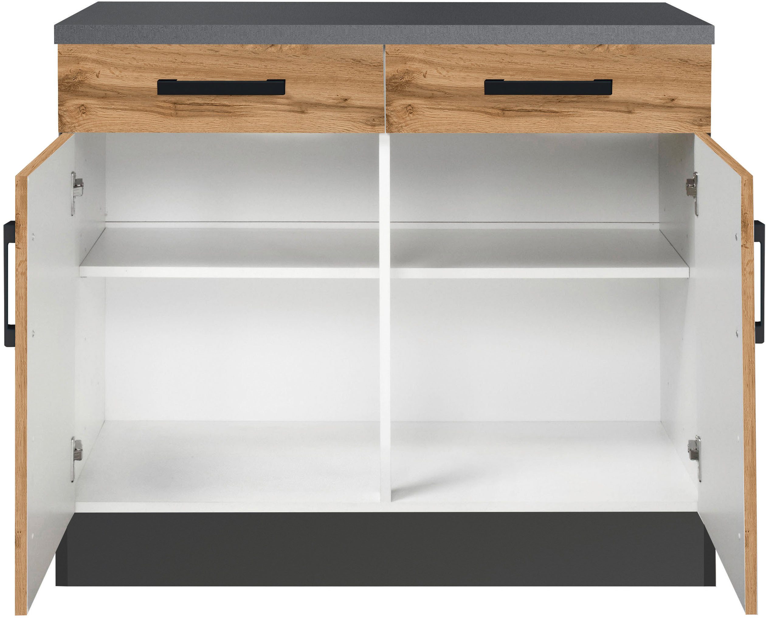 KOCHSTATION Unterschrank KS-Toronto, Breite 100 cm