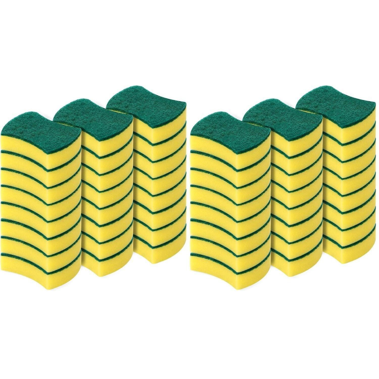 LuxusKollektion Reinigungsbürste Putzschwamm 24 Stück 11x7x3cm, (24-tlg)