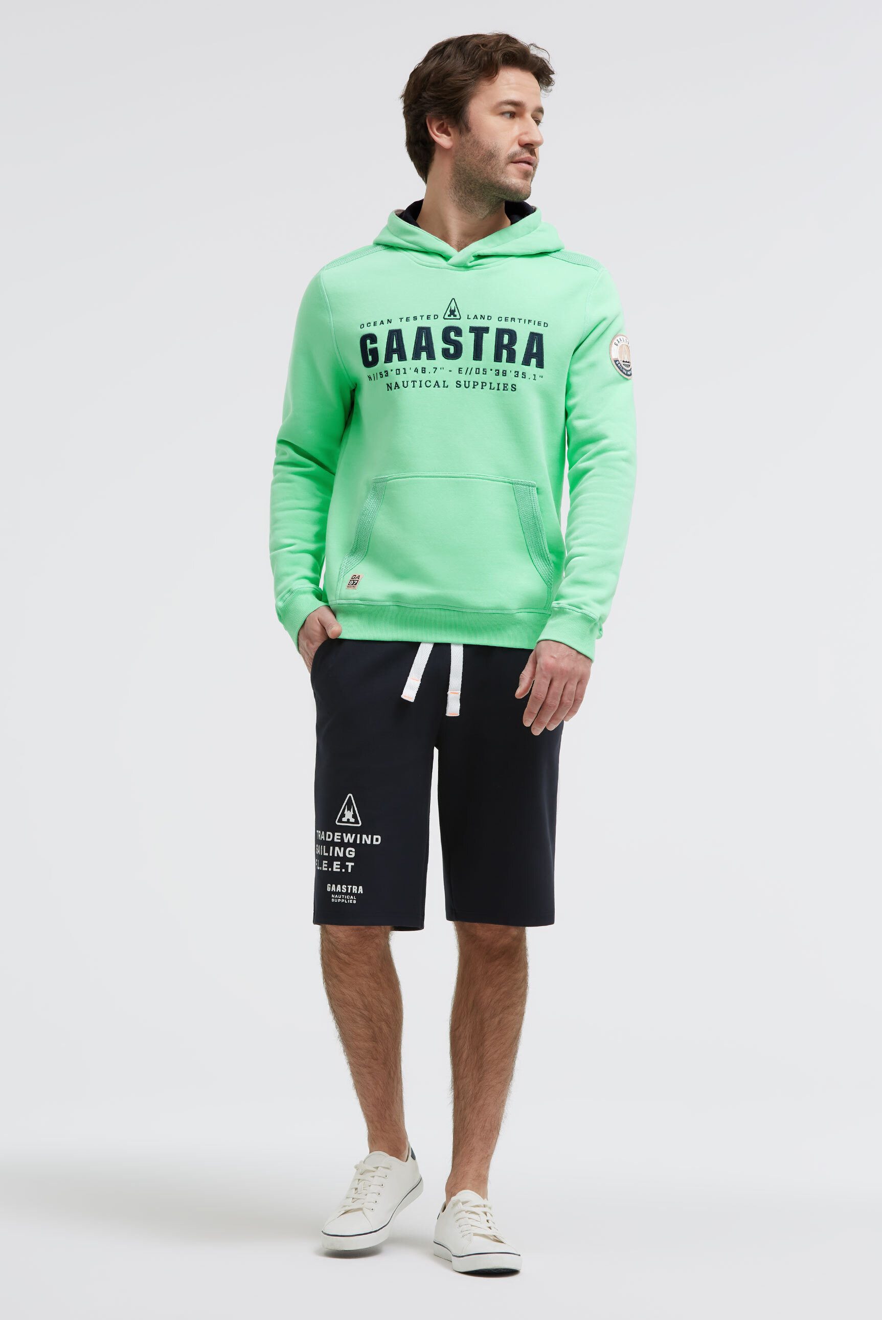 Gaastra Kapuzensweatshirt mit Baumwolle