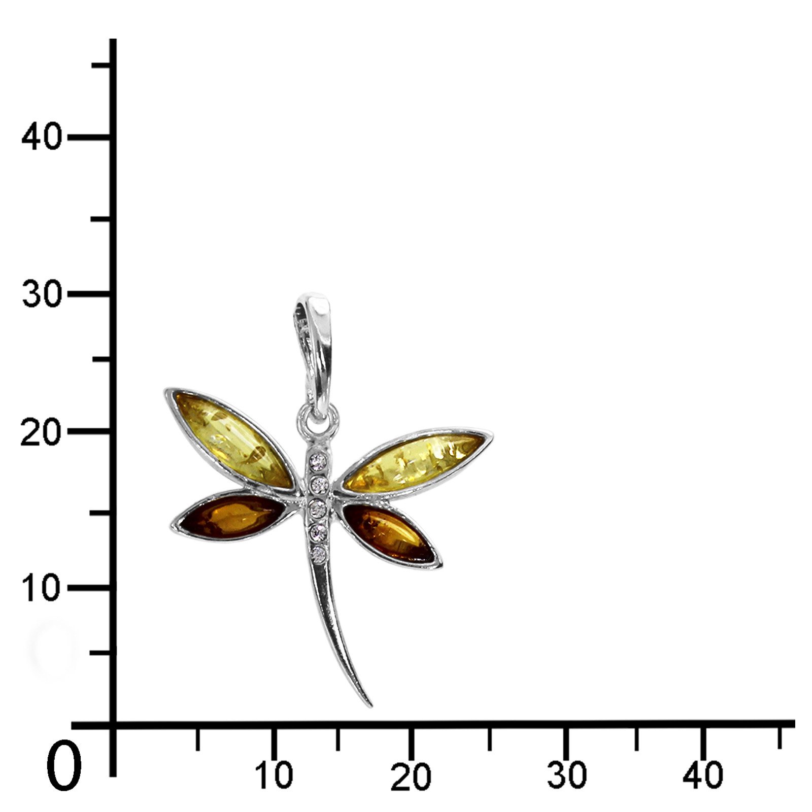 OSTSEE-SCHMUCK Kettenanhänger Ostsee-Schmuck Anhänger Libelle Anhänger Libe günstig online kaufen