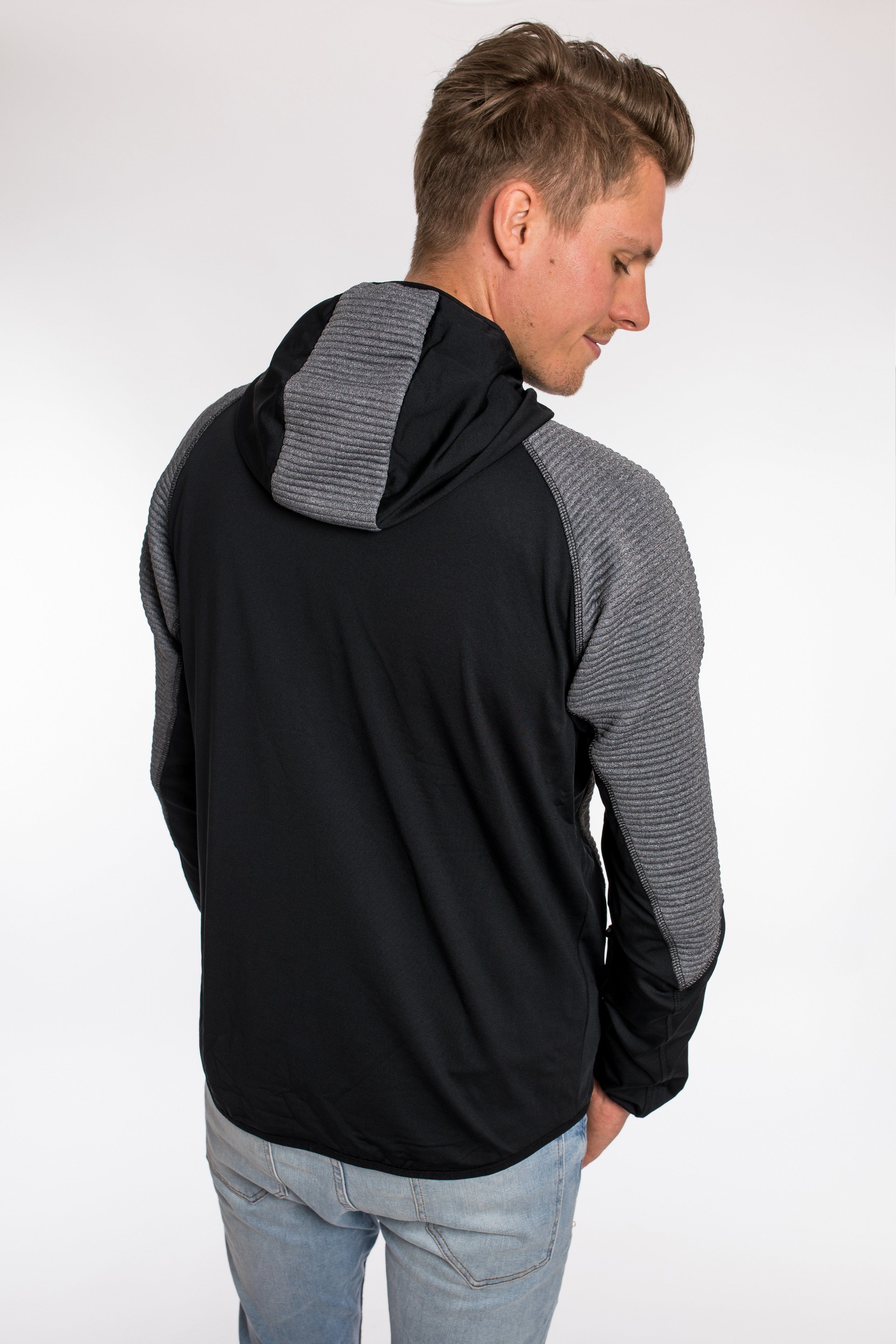 DEPROC Active Strickfleecejacke ELM NEW CS MEN auch in Großen Größen erhältlich