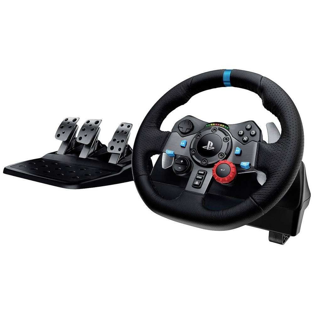 Logitech Logitech für PS5, PS4, PS3 & PC 941-000-112 Gaming-Lenkrad