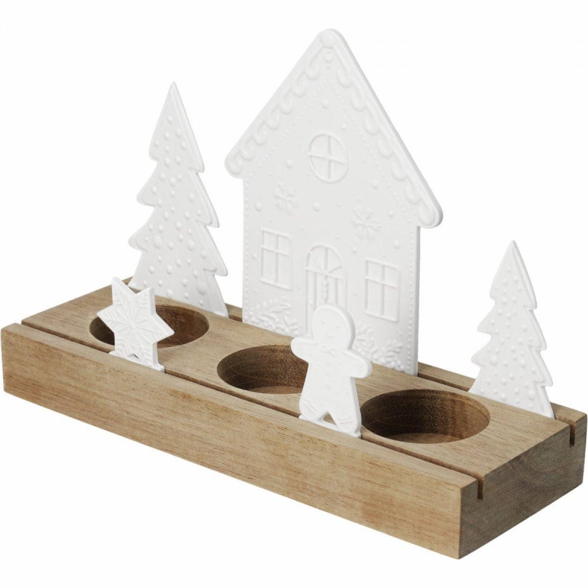 Räder Dekofigur Design Lichtobjekt Lebkuchendorf