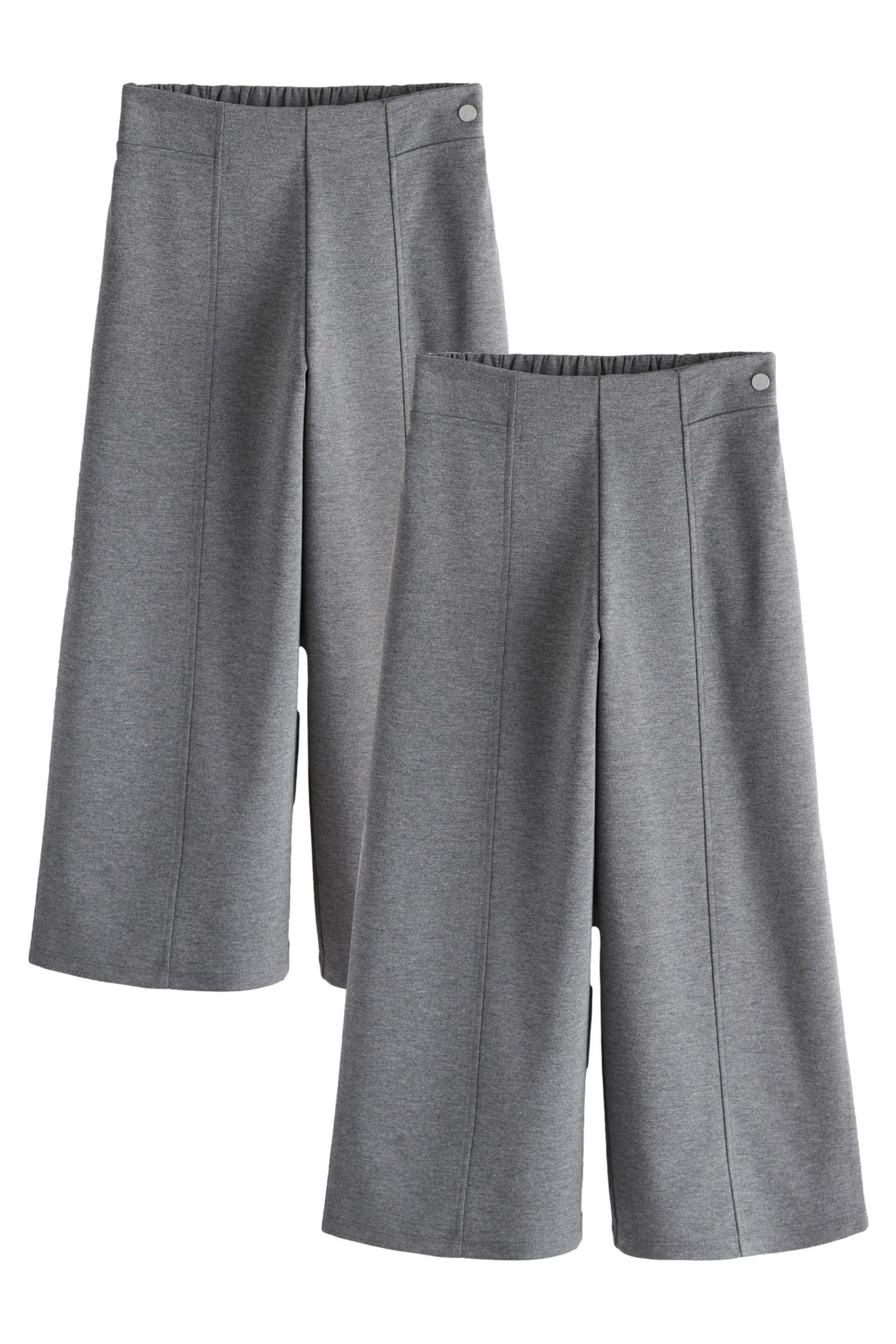 Schlupfhose Clarks Schlupf-Hose mit weitem Bein, 2er-Pack