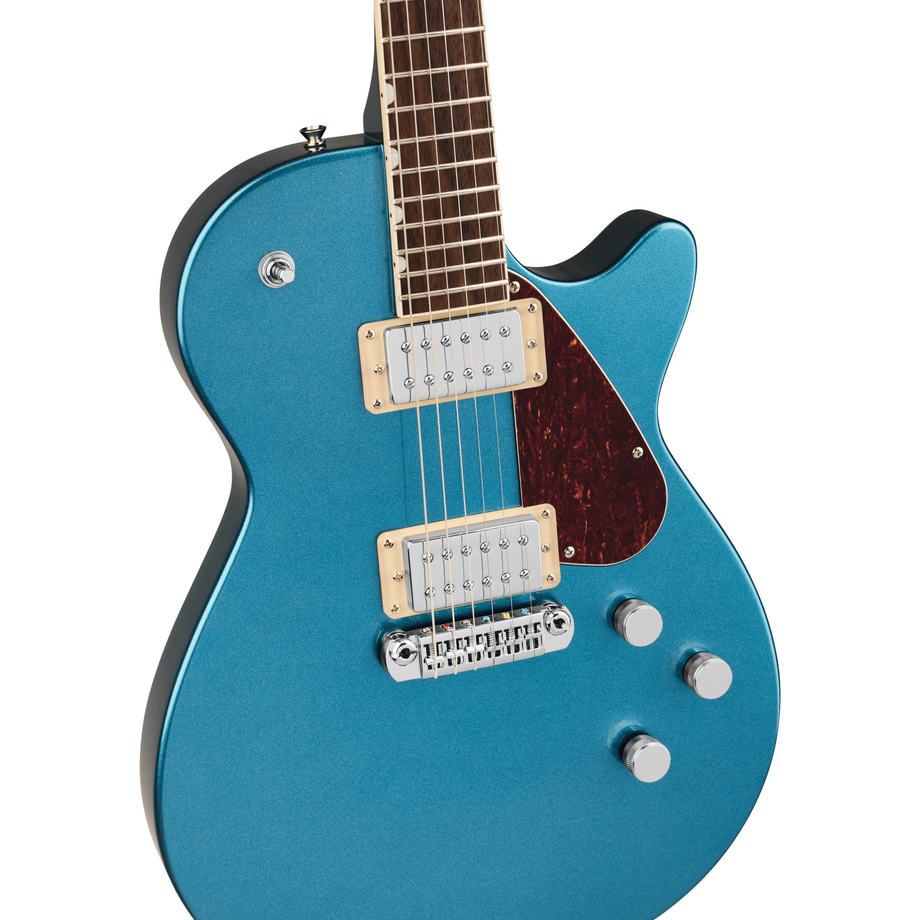 Gretsch E-Gitarre, E-Gitarren, Single Cut Modelle, Electromatic Jet Club Riviera Blue - Single Cut E-Gitarre