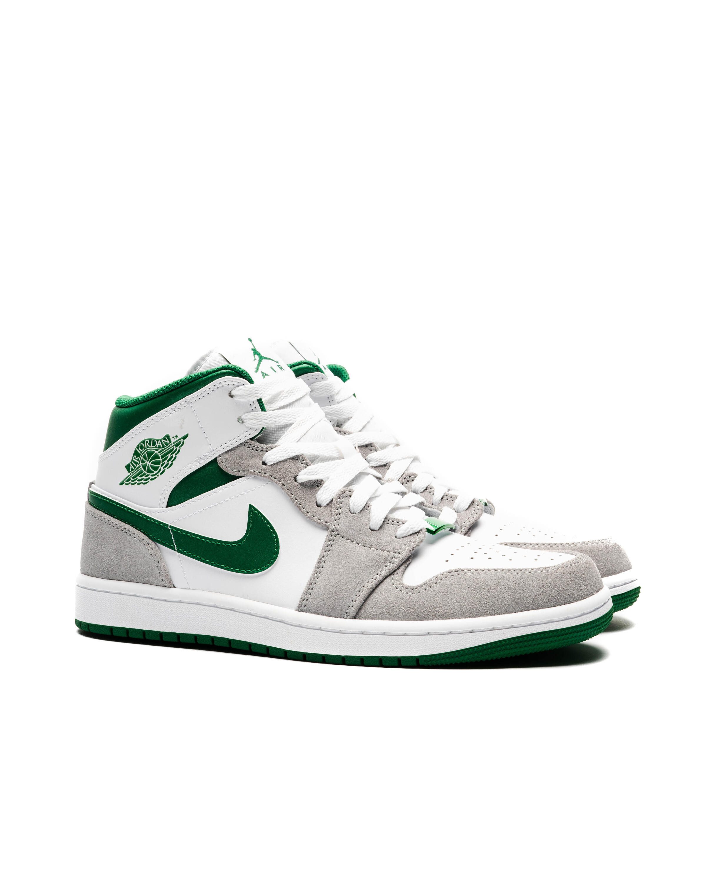 Sneaker Nike Air Jordan 1 Mid SE White Grey Green - Größe EUR 40 Sneaker limitierte Auflage