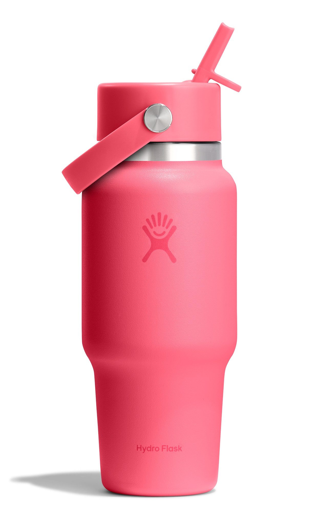 Hydro Flask Trinkflasche 24 OZ Wide Flex Straw Travel Bottle Cap, 710 ml, Geeignet für alle Wide Mouth Kappen und Deckel