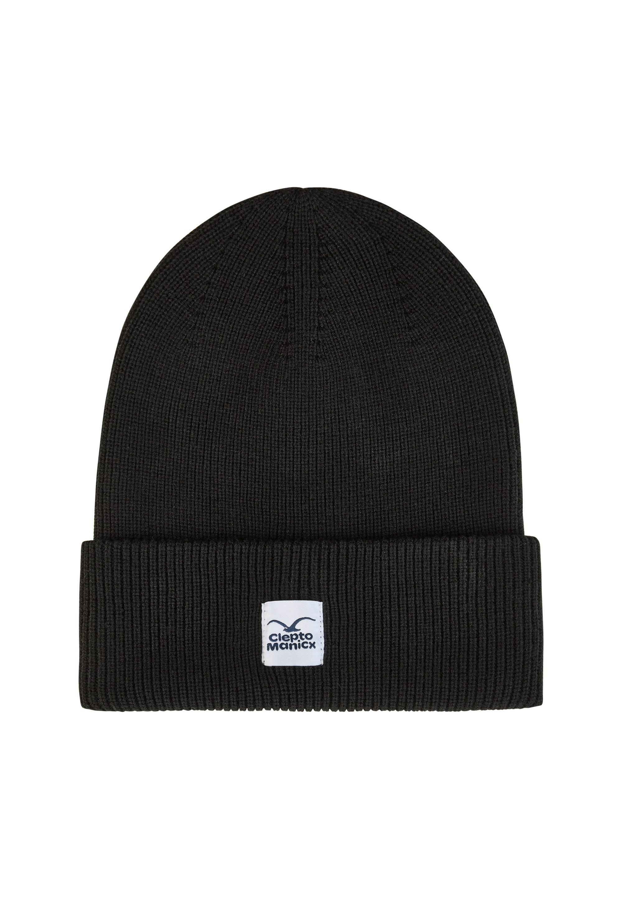 Cleptomanicx Beanie CI mit umgeschlagenem Rippstrick-Bund
