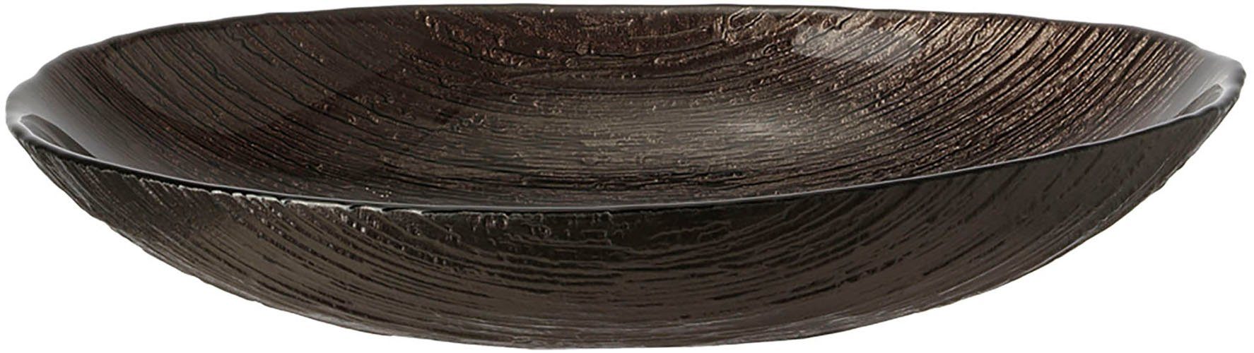 LEONARDO Schale COMO, Glas, 27x18cm, Kalk-Natron-Glas