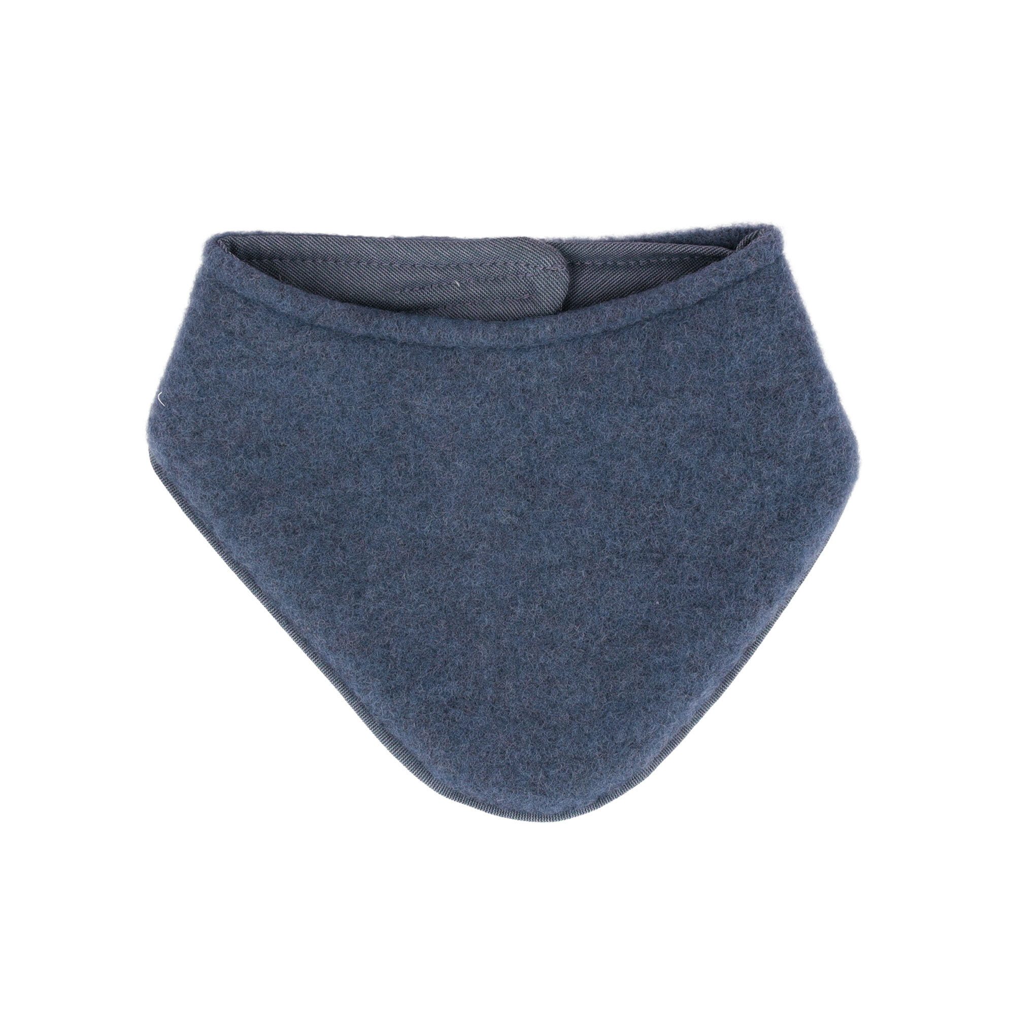MAXIMO Halstuch GOTS BABY-Tuch, Wollfleece Jerseyfutter, Klettverschluß, (1-St), Wollfleece
