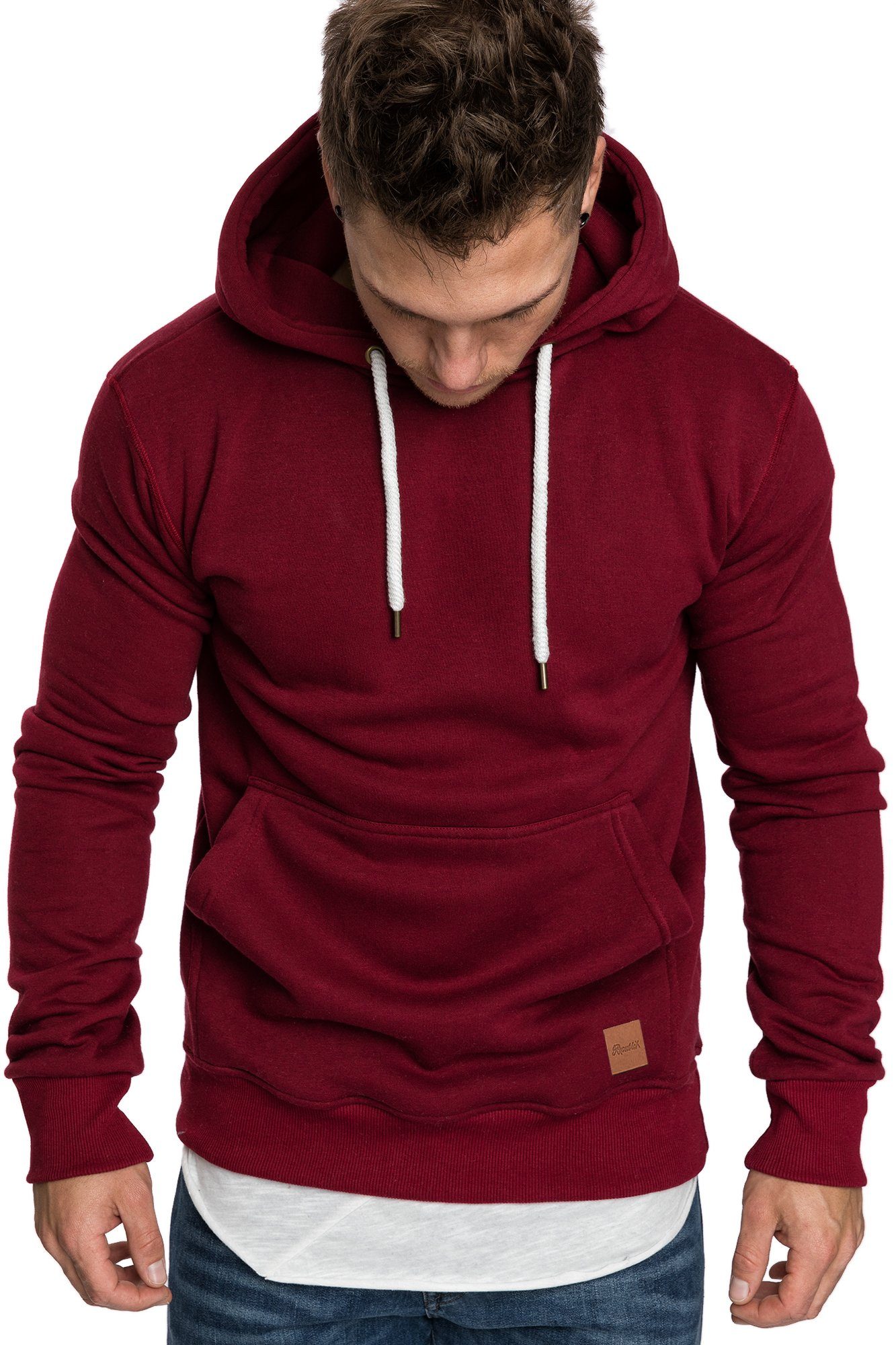 REPUBLIX Sweatshirt GRIFFIN Herren Basic Kapuzenpullover Hoodie